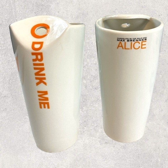 Other - Max Brenner Alice Milkshake Glasses - Set of Two